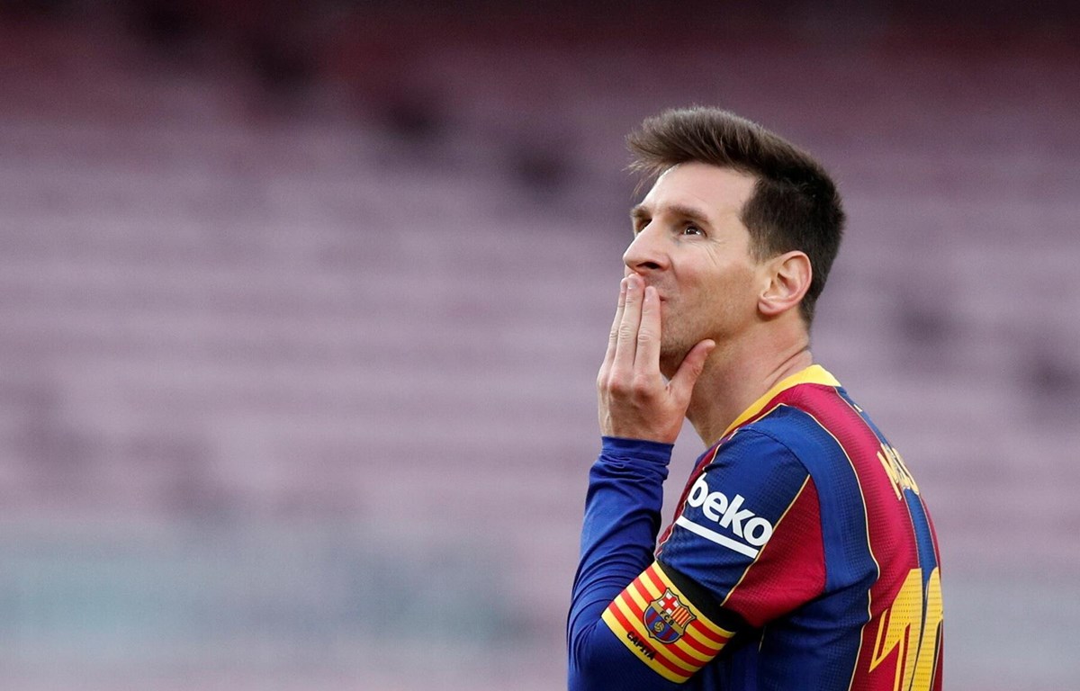 Siêu sao Lionel Messi và Barcelona chính thức 'đường ai nấy đi' | Bóng đá | Vietnam+ (VietnamPlus)